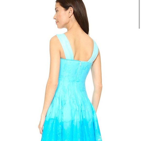 Diane Von Furstenberg Blue Ombré Dress - Picture 2 of 8